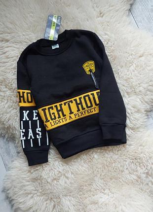 Теплий батник на флісі 5-9 років