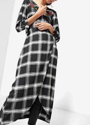 Длинное платье stradivarius. s. новое.