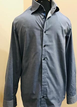 Стрейчевая рубашка olymp p -48