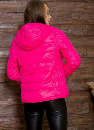 Куртка женская цвет пудровый4 фото