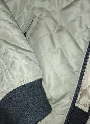 Женская стеганая куртка бомбер9 фото