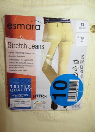 Джинсы женские стрейч esmara р.36 европ., наш 42-44, новые