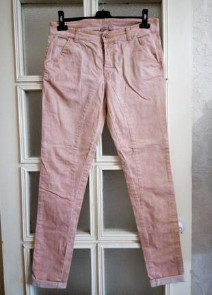 Вареные джинсы пудрового цвета 14р1 фото