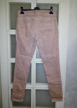 Вареные джинсы пудрового цвета 14р2 фото