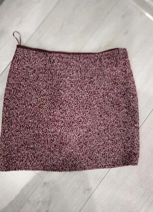Зимова спідниця m&s collection шерсть 95% розм.50-52