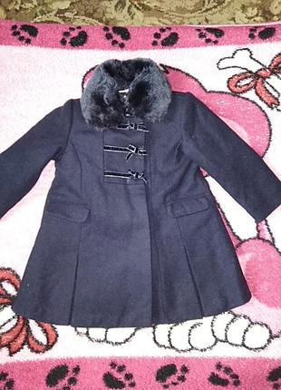 Пальто  chicco осенне-весеннее на девочку.