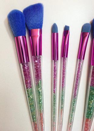 Красивые кисти для макияжа,набор,кисточки для мейка