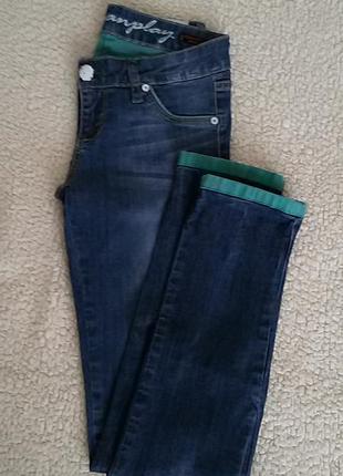 Джинсы женские, delfin, dlf jeanplay, super skinny, стрейч, зауженные, р-рm-l (44-46) — цена 150 грн в каталоге Джинсы ✓ Купить женские вещи подоступной цене на Шафе