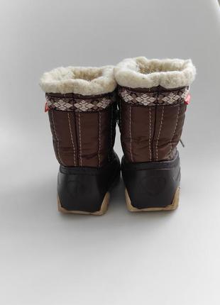 Зимові черевики на овчині 20-21 розмір3 фото