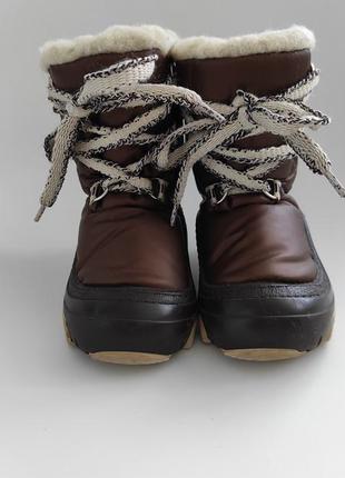 Зимние ботинки на овчине 20-21 размер