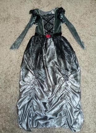 Карнавальное платье на хеллоуин р 11-12 лет