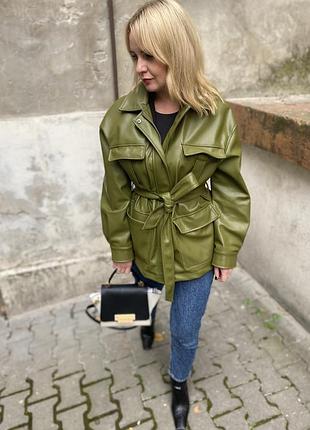 Куртка з екошкіри hm розмір м