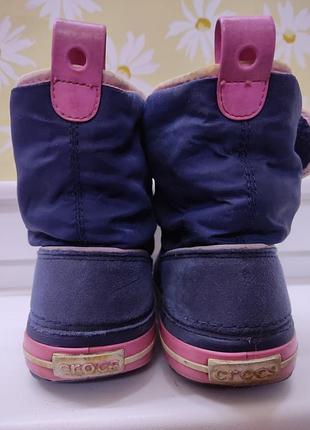 Сапоги термосапожки crocs4 фото