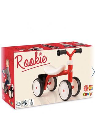Беговел ролоцикл smoby rookie червоний2 фото