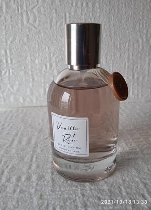 Vanilla & rose eau de parfum vegan manchester 100 ml