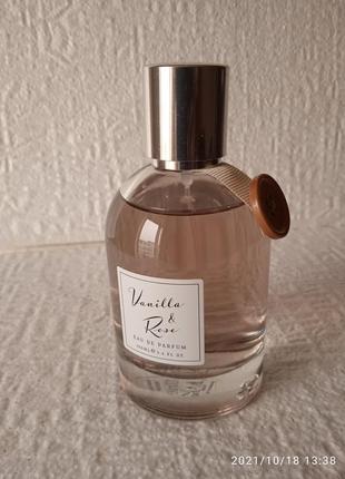 Vanilla & rose eau de parfum vegan manchester 100 ml