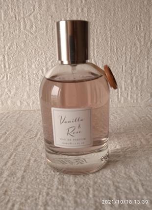 Vanilla & rose eau de parfum vegan  manchester 100 ml