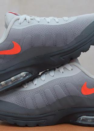 Женские серые кроссовки с баллонами nike air max invigor print, 36.5 размер. оригинал5 фото