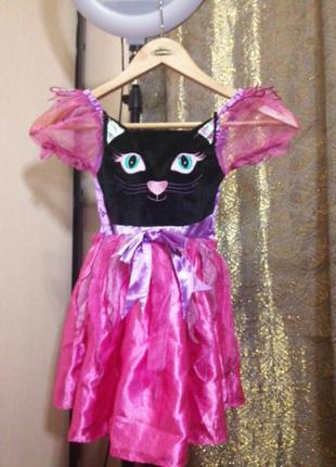 Платье карнавальное кошка 1