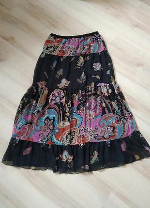 Шифонова спідниця