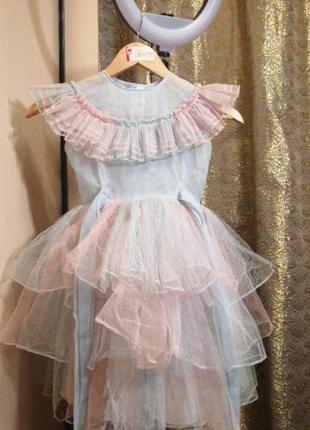 Платье из фатина 5