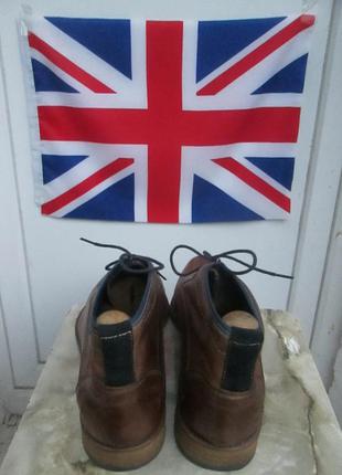 Кожаные ботинки " jones bootmaker " 44 р. ( 30 см ).3 фото