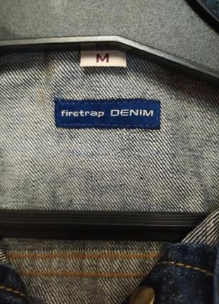 Джинсова куртка від firetrap denim7 фото