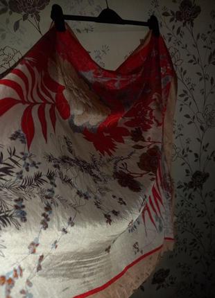 Очаровательный шелковый платок5 фото