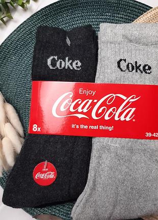 ❤подовжені носки coca-cola🕊2 фото