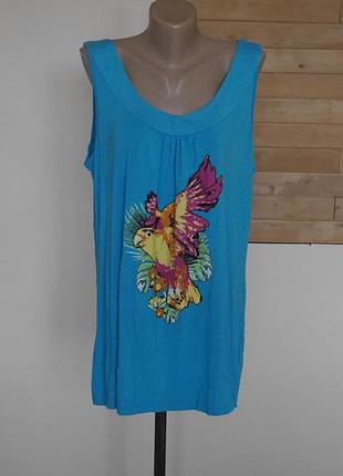 Блуза-туніка 46-48 євро розмір laura torelli