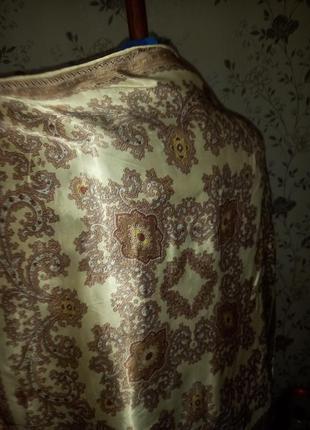 Прелестный шёлковый платок4 фото