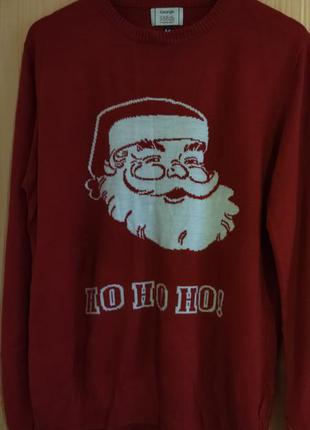 Новогодний тонкий свитер