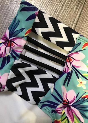 🌈яскраві високі плавки низ від купальника 12/л3 фото