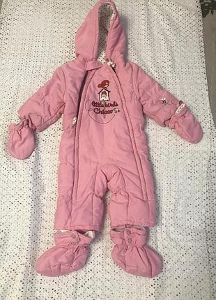 Демисезонный комбинезон chicco, 3-6 мес