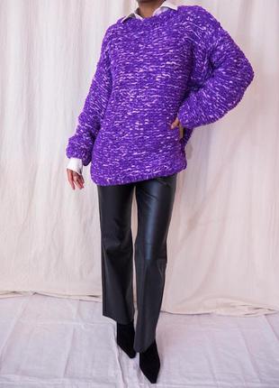 Трендовий светр, джемпер кофта реглан світшот лонгслив оверсайз