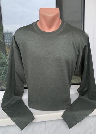 Базовый мужской гольф, оливковый