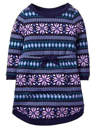 Тепле плаття фірми gymboree,р. 4т.