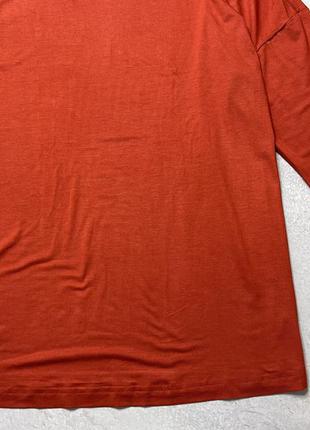 Женская блуза оранжевого  цвета2 фото