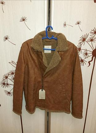 Крутая дубленка на подростка