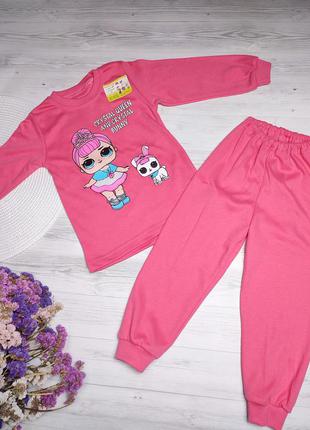 Пижама для девочки интерлок детский костюм для сна пижамка на девочку лола4 фото