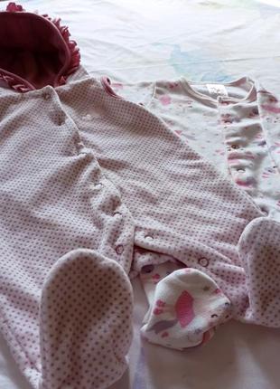 Плюшевий чоловічок з капюшоном комбінезон безрукавка для новонародженої крихітки