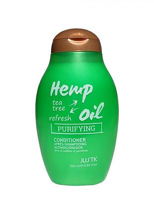 Зміцнюючий кондиціонер для жирного волосся з олією чайного дерева - tea tree purifying conditioner