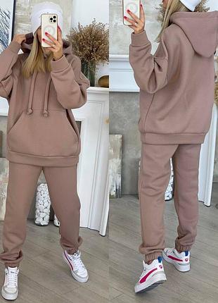 Хлопковый, качественный костюм на флисе 42-52