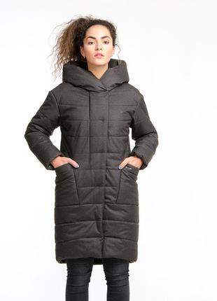 Скидка стильная зимняя куртка-парка