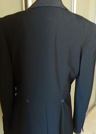 Новый классный пиджак фрак жакет черный marks&spenser раз.40/122 фото