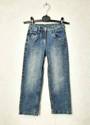 Impidimpi відмінні дитячі джинси сині на всі сезони на дівчинку 5-6років