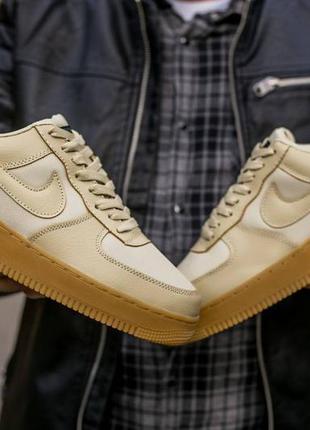 🍁nike gore-tex beige🍁чоловічі кросівки найк гір текс бежеві весна-осінь🍁