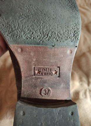 Шоколадный цвет натуральная замша ботиночки челси румыния3 фото
