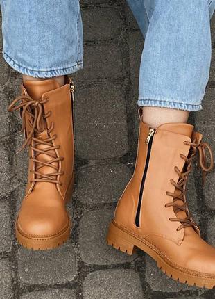 Люксовые ботинки из натуральной кожи dіоr