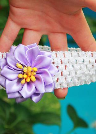 Пов'язка дитяча з квіточкою